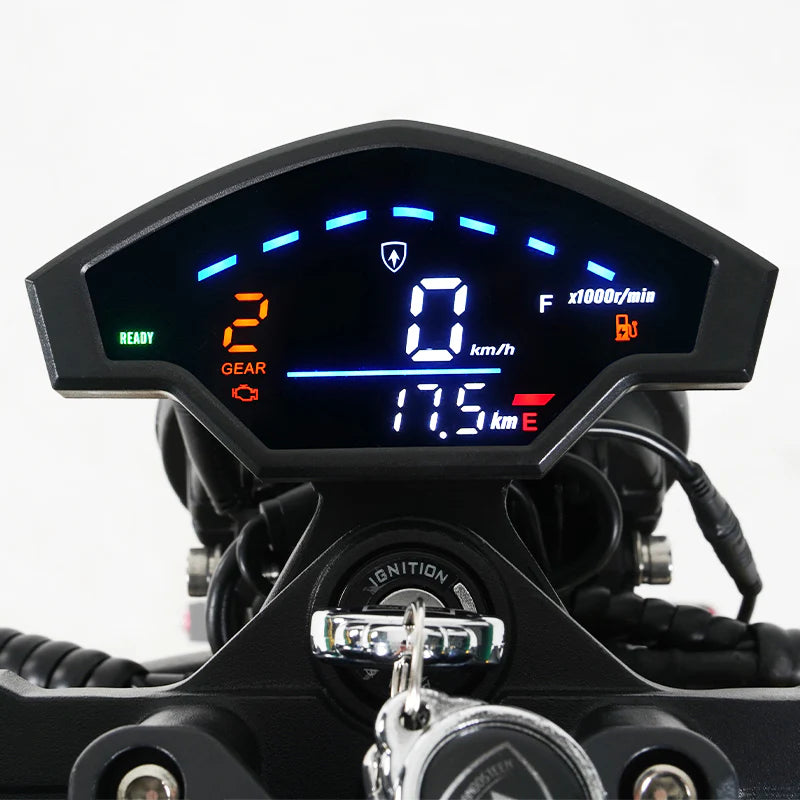 Tacho-Display für die M8S E-Chopper MGS